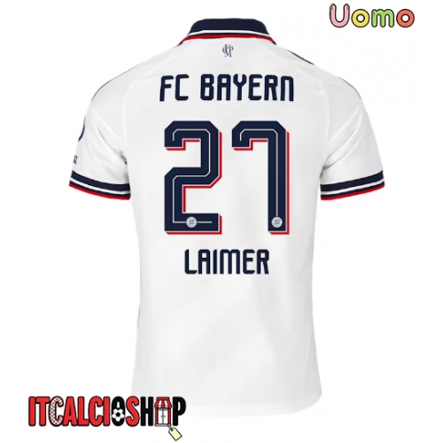 Bayern Munich Konrad Laimer #27 Seconda Maglia 2026-27 Manica Corta